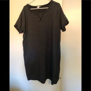 Soft sweatshirt dress